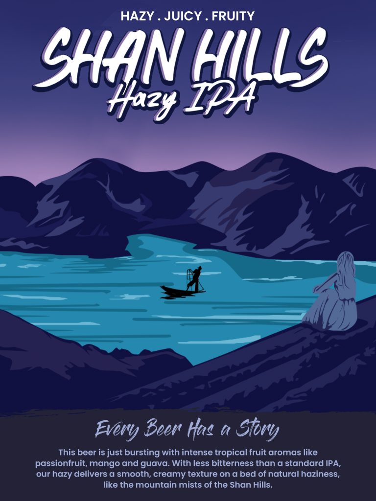 Shan Hills_No Beer Poster
